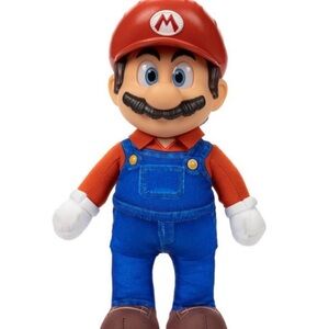 Gently Used Nintendo The Super Mario Bros. Movie Mario Poseable Plush